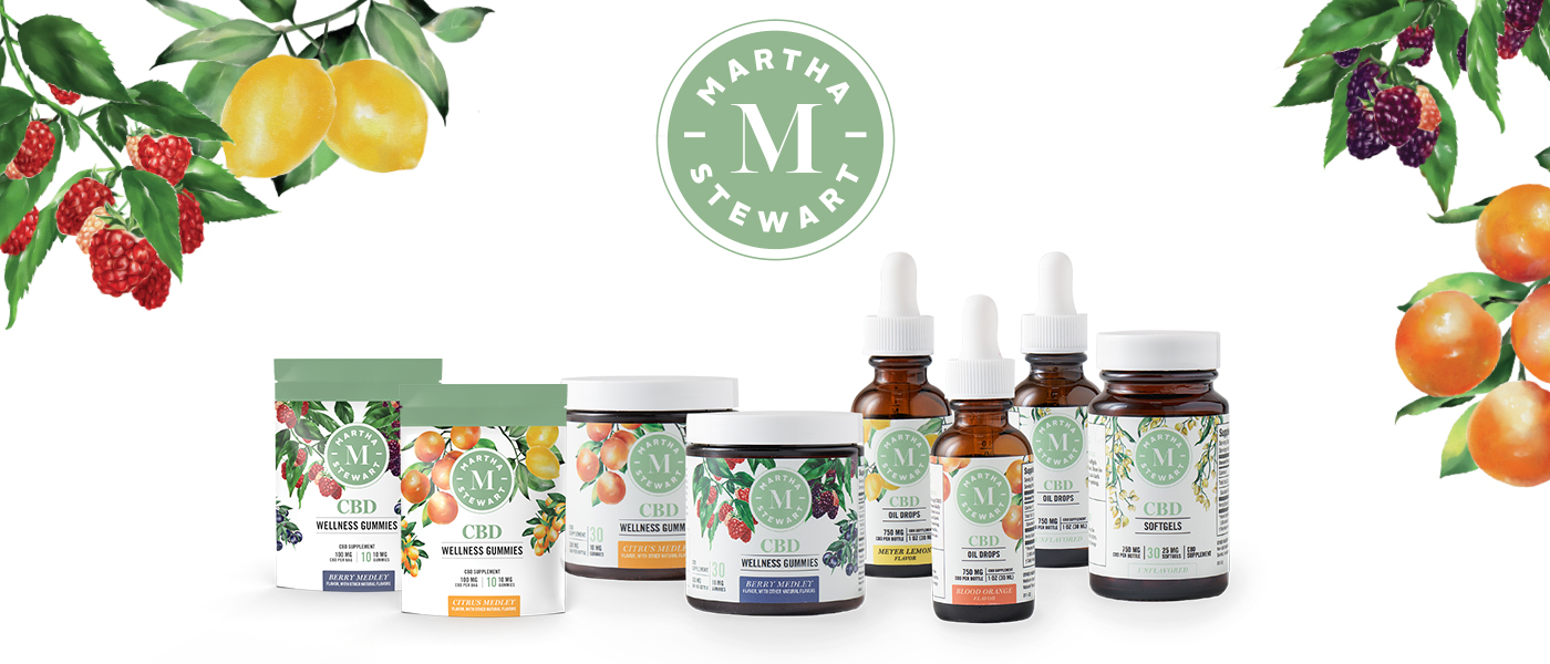 Martha Stewart CBD products